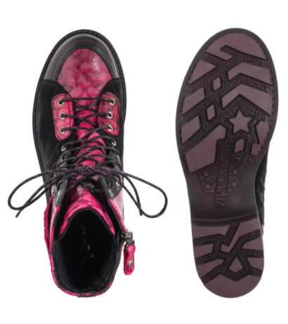 Maciejka Bordo+Czarne 07004-23/00-8 (MA1418-b) shoes