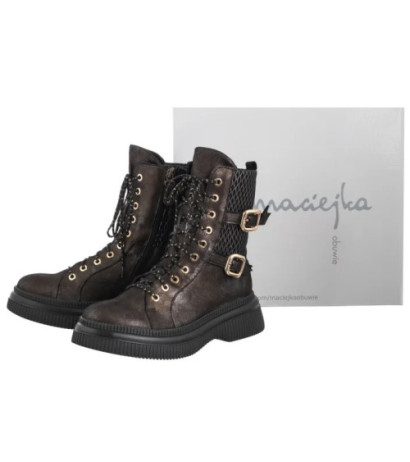 Maciejka Brązowe 07105-02/00-8 (MA1421-a) shoes