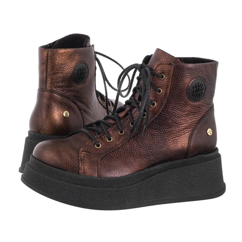 Maciejka Metaliczny Brąz 06309-32/00-8 (MA1423-a) shoes