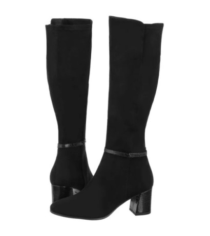 Tamaris Czarne 1-25513-45 098 Black Comb (TM564-a) shoes