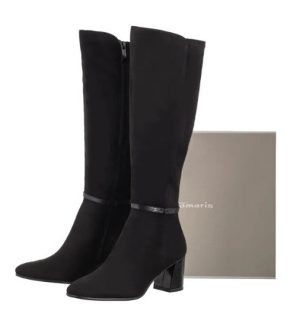 Tamaris Czarne 1-25513-45 098 Black Comb (TM564-a) shoes