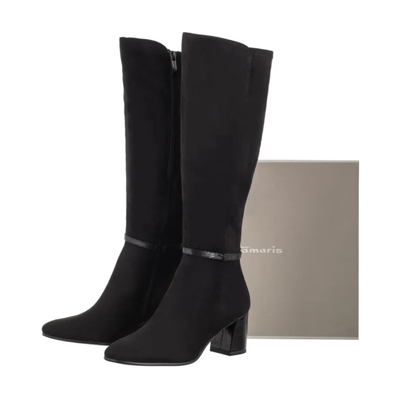 Tamaris Czarne 1-25513-45 098 Black Comb (TM564-a) shoes