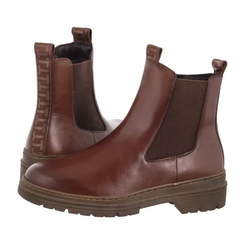 Tamaris Brązowe 1-25436-41 356 Muscat Leather (TM565-a) shoes