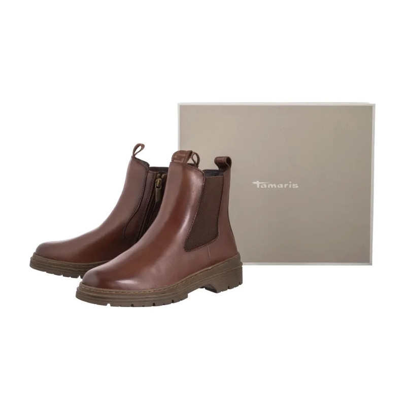 Tamaris Brązowe 1-25436-41 356 Muscat Leather (TM565-a) shoes