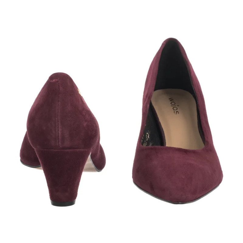 Wojas Bordowe 35172-66 (WO326-b) shoes