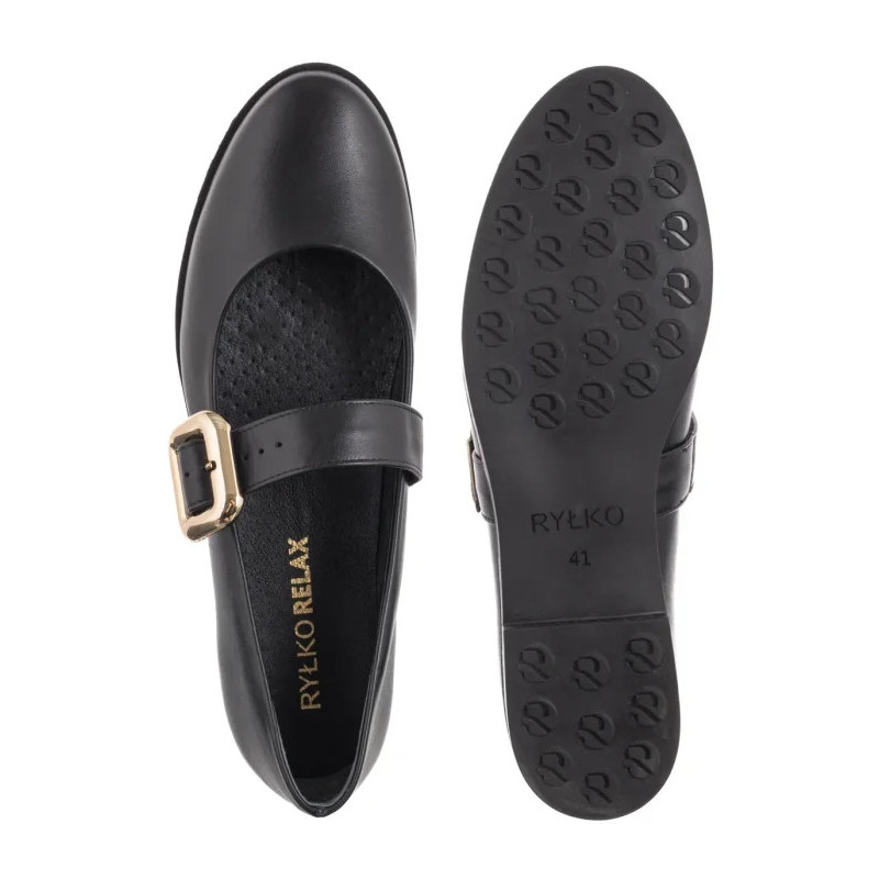 Ryłko Czarne 1MNL4_X_ __45 (RY1125-a) ballerinas