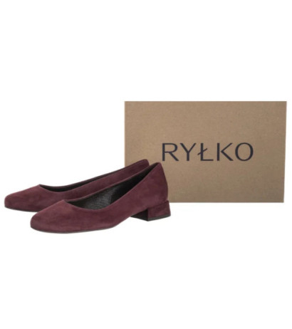 Ryłko Bordowe 2A200___ _4SZ (RY1127-a) shoes