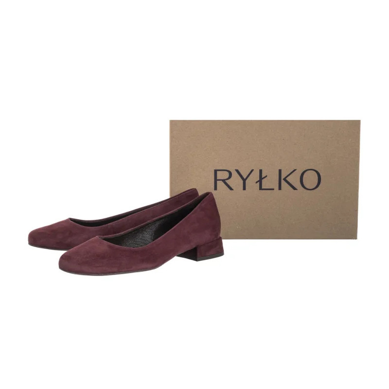 Ryłko Bordowe 2A200___ _4SZ (RY1127-a) shoes