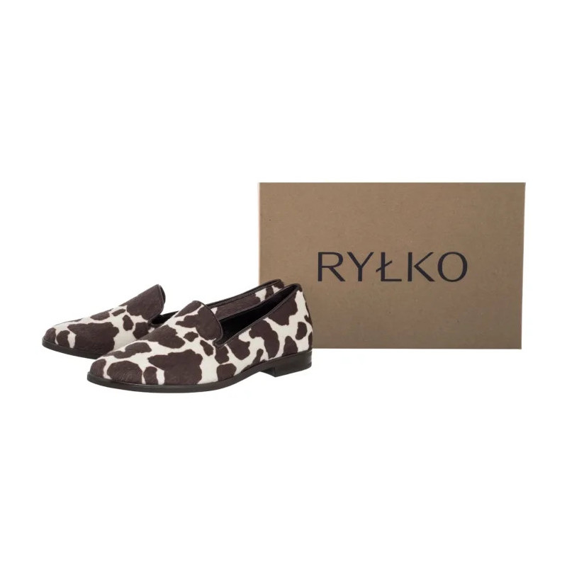 Ryłko Brązowe/Białe Z2R86___ _1TY (RY1134-a) shoes