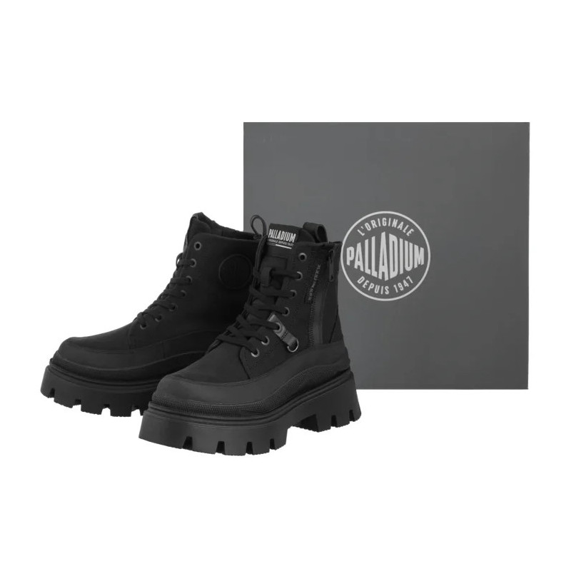 Palladium Pallasquad Zip Tx Black 99532-008-M (PA151-b) boots