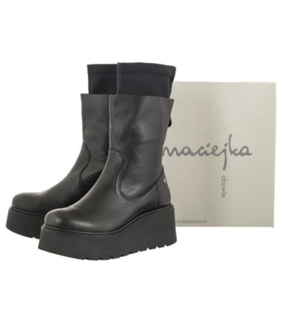 Maciejka Czarne A7161-01/00-7 (MA1451-a) Boots