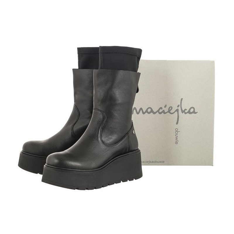 Maciejka Czarne A7161-01/00-7 (MA1451-a) Boots
