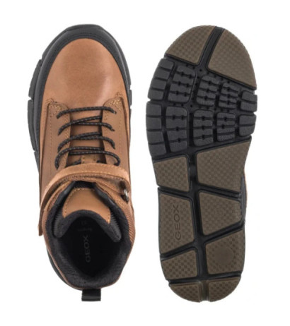 Geox J Flexyper B. A Lt Brown J369BA 0CLFU C6002 (GE239-a) ankle boots