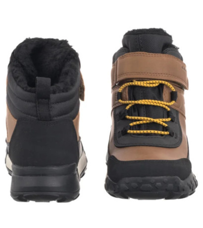 Geox J Trekkyup B Abx E LT Brown/Black J46MBE 0MEMS C0275 (GE200-c) boots