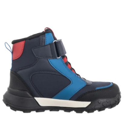Geox J Trekkyup B ABX E Navy/Red J56MBC 054FU C0735 (GE240-a) ankle boots