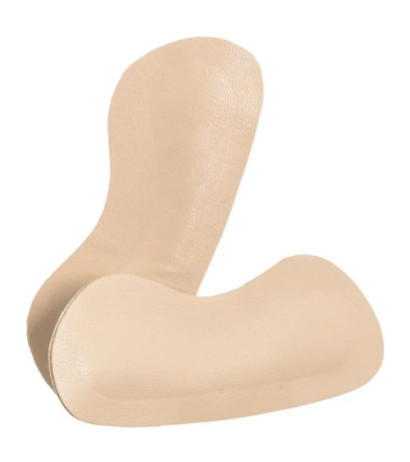 Coccine Heel Protector - Goat Leather & Latex Beige (CN4-a) socks