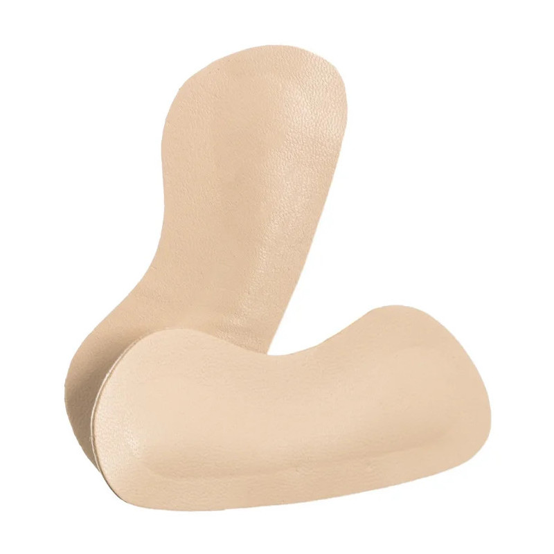 Coccine Heel Protector - Goat Leather & Latex Beige (CN4-a) socks