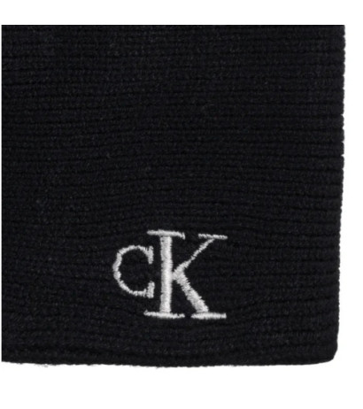 Calvin Klein CK Fine Rib Twist Headband Black LV04F8019G UB1 (CK696-a) cap