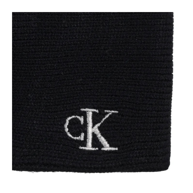 Calvin Klein CK Fine Rib Twist Headband Black LV04F8019G UB1 (CK696-a) cap