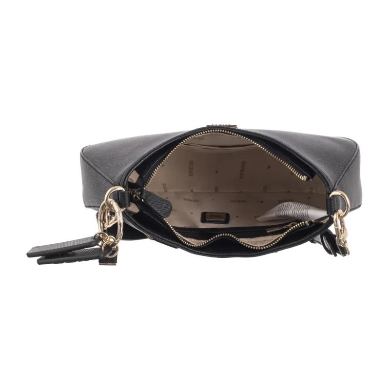 Guess Noelle II Top Zip Shoulder Bag HWZG96 72180 Black (GU793-a) handbag