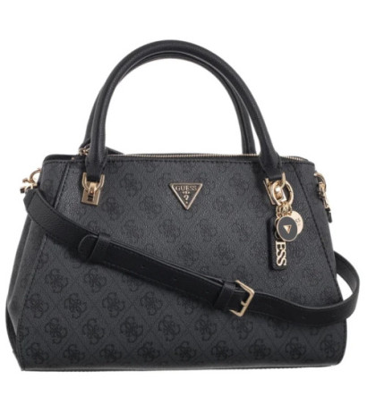 Guess Noelle II Luxury Satchel HWBG96 72070 Coal Logo (GU794-a) handbag