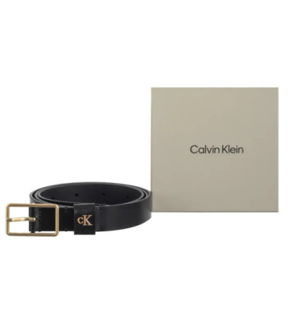 Calvin Klein Square Buckle CK Loop 25mm LV04F7050G YIH (CK693-a) belt