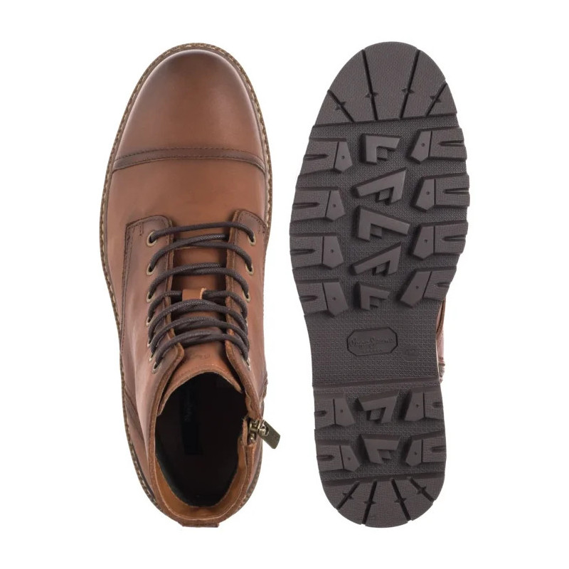 Pepe Jeans Ryan Brit Cognac Brown PMS500002 879 (PE65-b) boots