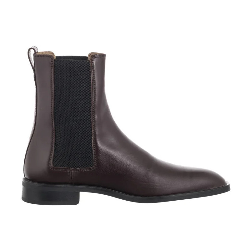 Calvin Klein Slim Ess Chelsea Lth Bordeaux/Black HM0HM01914 VH2 (CK698-a) shoes