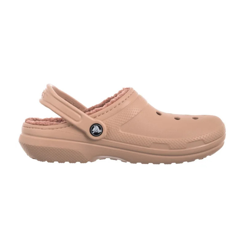 Crocs Classic Lined Clog Pink Caramel 203591-7AF (CR266-g) Women's Shoes/Flip Flops