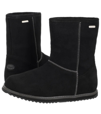 EMU Australia Brumby Lo Teens 2.0 Black T13225 (EM536-a) boots