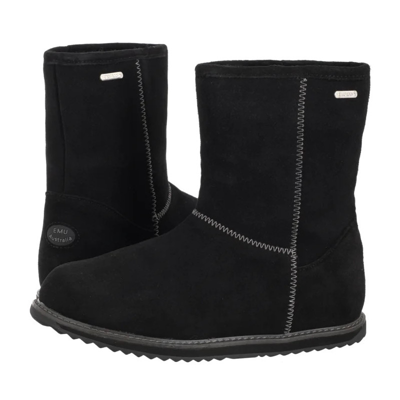 EMU Australia Brumby Lo Teens 2.0 Black T13225 (EM536-a) boots