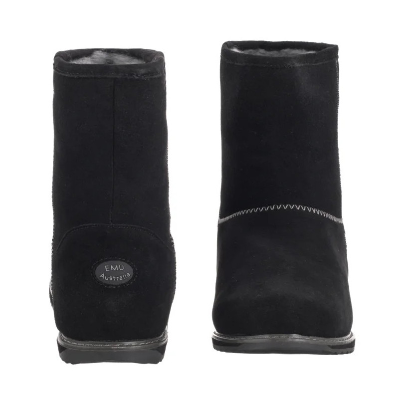 EMU Australia Brumby Lo Teens 2.0 Black T13225 (EM536-a) boots