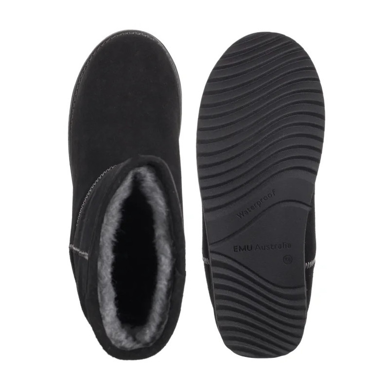 EMU Australia Brumby Lo Teens 2.0 Black T13225 (EM536-a) boots