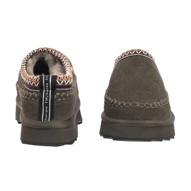 EMU Australia Sharky Adventure Scuff Dark Olive W13239 (EM532-b) Women's Shoes/Flip Flops