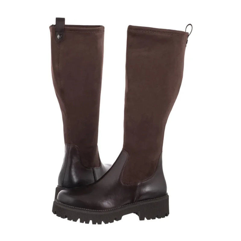 Caprice Brązowe 9-26509-43 329 Dk Brown Comb  (CP451-a) boots