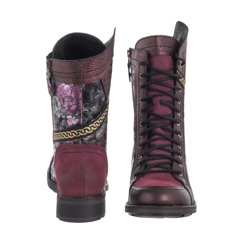 Maciejka Bordowe 07097-23/00-8 (MA1408-b) shoes