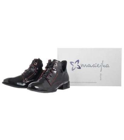 Maciejka Czarne 07141-01/00-8  (MA1425-a) shoes