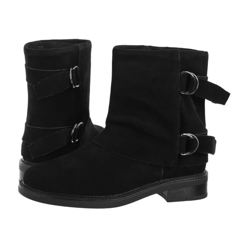 Sergio Leone Czarne BT 25556-S (SL580-a) shoes