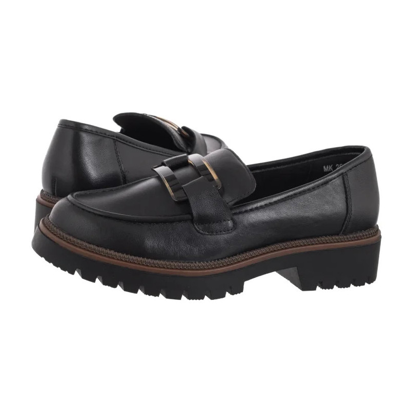 Sergio Leone Czarne MK 25166-S  (SL582-b) shoes