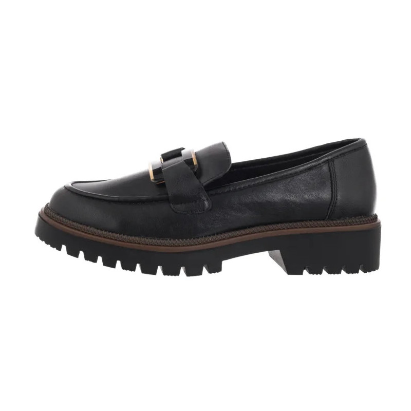 Sergio Leone Czarne MK 25166-S  (SL582-b) shoes