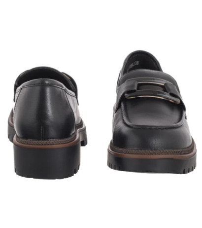 Sergio Leone Czarne MK 25166-S  (SL582-b) shoes