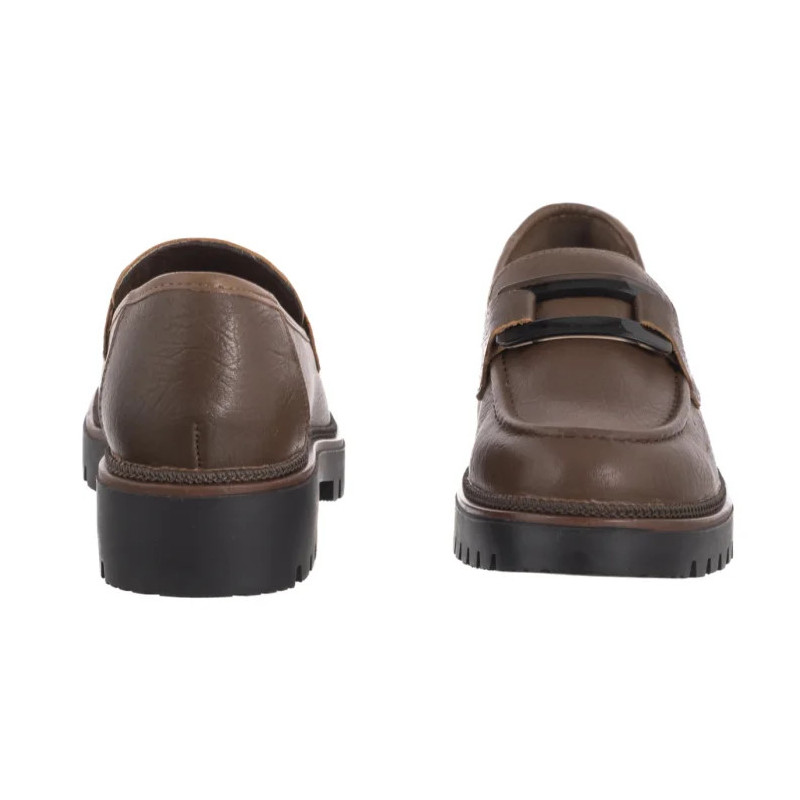 Sergio Leone Brązowe MK 25166-S  (SL582-c) shoes