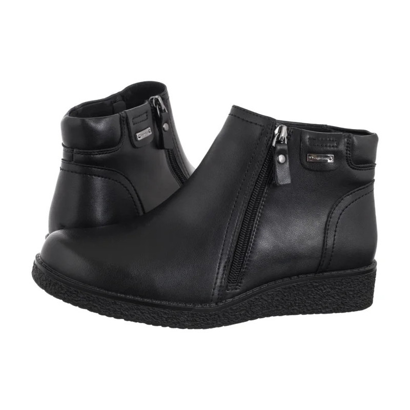 Sergio Leone Czarne BT 25348-S (SL584-a) shoes