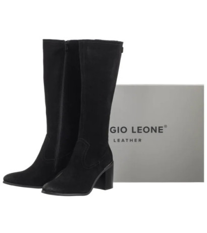 Sergio Leone Czarne KZ 25668-S (SL587-a) boots
