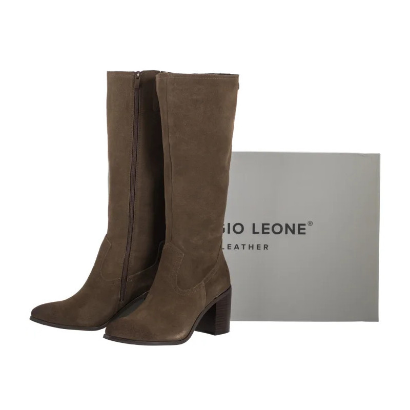 Sergio Leone Oliwkowe KZ 25668-S (SL587-c) boots