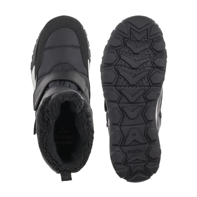 Geox J Trekkyup B ABX F Black J46MBF 0UFU54 C9999 (GE243-a) boots