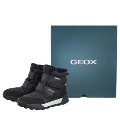 Geox J Trekkyup B ABX F Black J46MBF 0UFU54 C9999 (GE243-a) boots