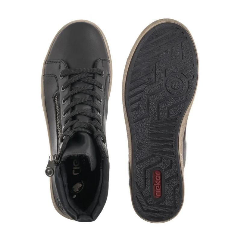 Rieker Czarne X0709-01 Black (RI299-a) shoes
