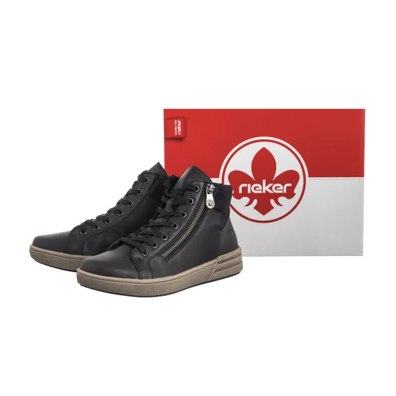 Rieker Czarne X0709-01 Black (RI299-a) shoes