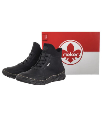 Rieker Czarne 55069-00 Black (RI300-b) shoes